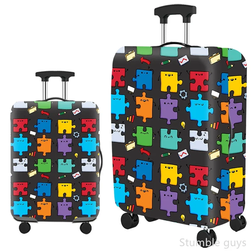 

Durable High Elastic Luggage Protector Anti-Dust Protective Anti-Scratch Suitcase Sleeve Must-Have Accessory For 18-32 Inch