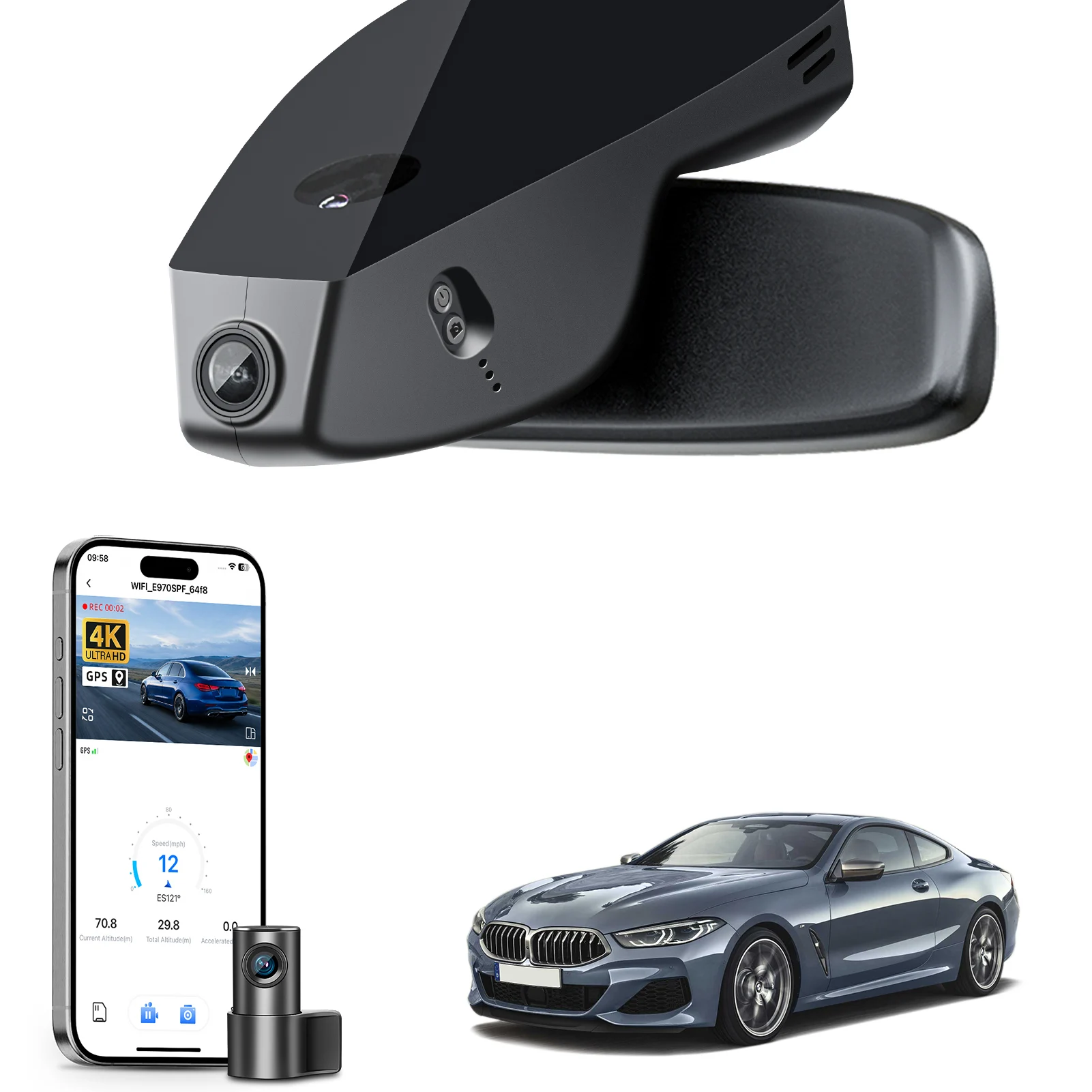 Mangoal 4K Dash Cam…