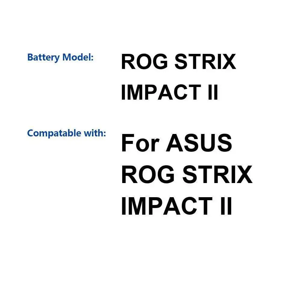 

Nan High-Efficiency Gaming Mouse Battery Fast Charging For Asus Rog Strix Impact II