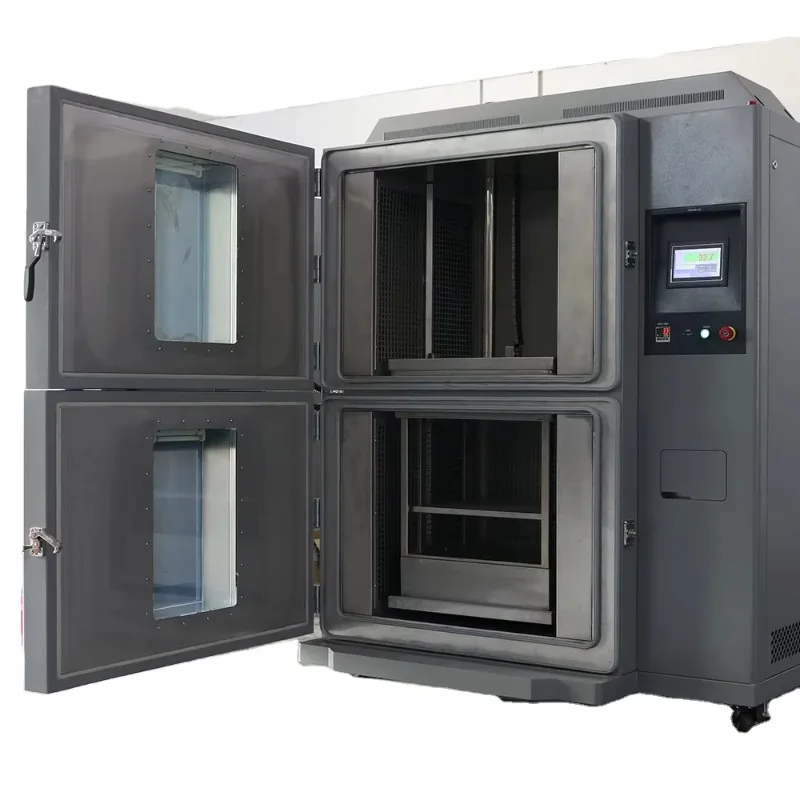 CE Approved Germany Hot and Cold  Electronic Power Testing Equipment 2 Room  Thermal Shock Test Chamber