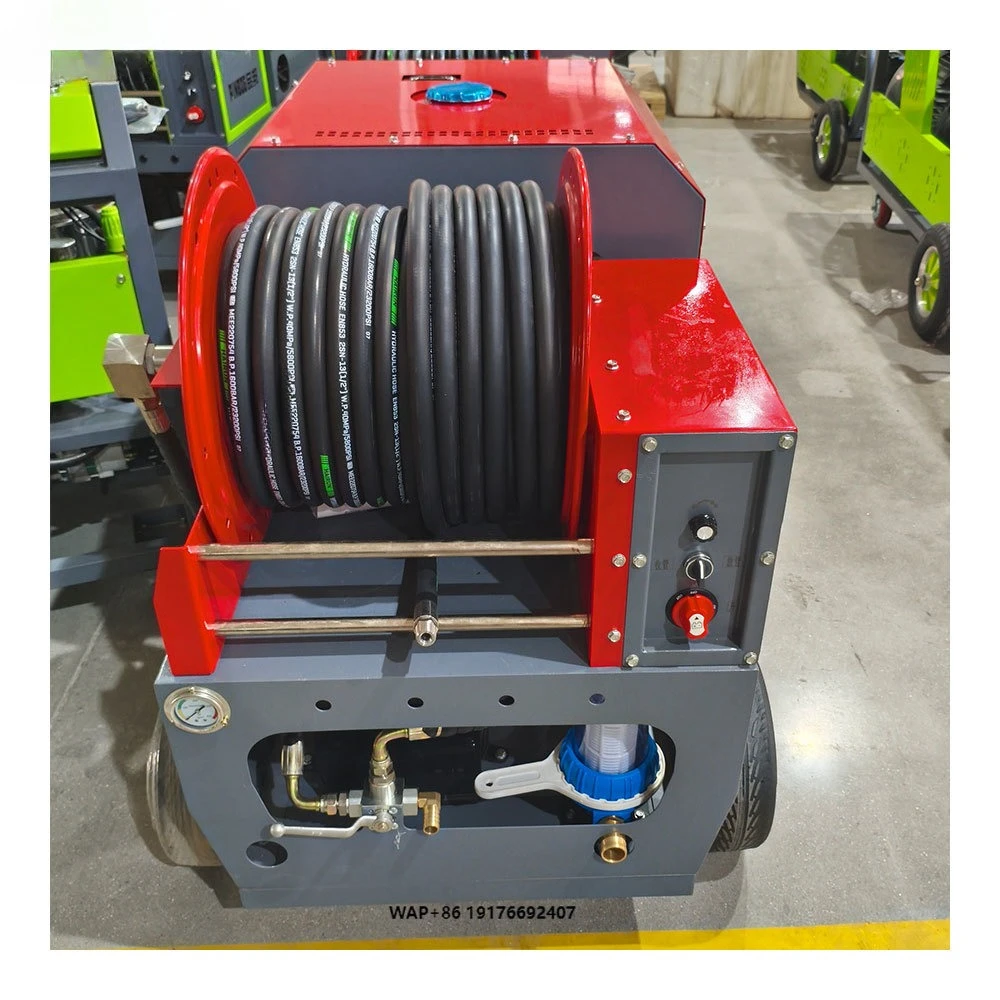 37Hp High Pressure Jet Sewer Cleaning Washer Drain Cleaner Tool Machine for Commercial Engineering Project