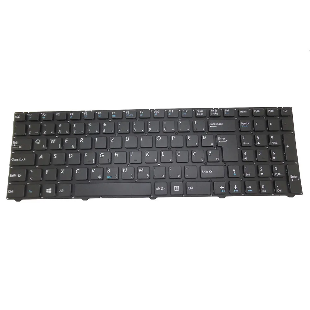 Laptop Keyboard For Pegatron C15 MP-13A86SA-528 0KN0-CN1WB12 Slovenian SL New Without Frame