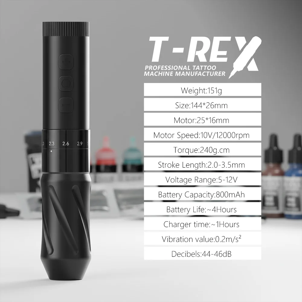 T rex ワイヤレスタトゥーマシン S931bc69af0954c7ebfc3b0c1ba885