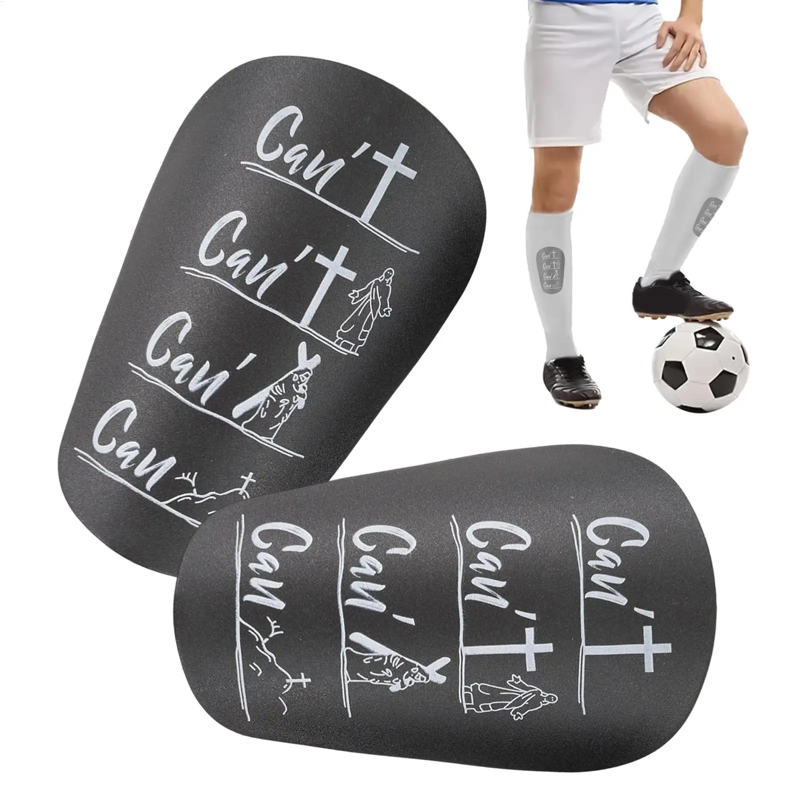 Youth Soccer Shin Guards Ergonomic Shock Absorbing Protector for Kids Teens Adults Skateboard Cycling Wrestling School Training