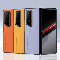 Luxury PU Leather Case For Honor Magic V2 RSR VS2 VS 2 Back Cover Silicone Protection Phone Case For Honor Magic V Vs Ultimate