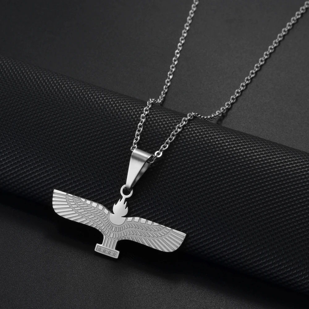 4.3 سنتيمتر النقش الأراميين العرامي العلم العربي عاشور قلادة القلائد مجوهرات Suryoyo # 593262