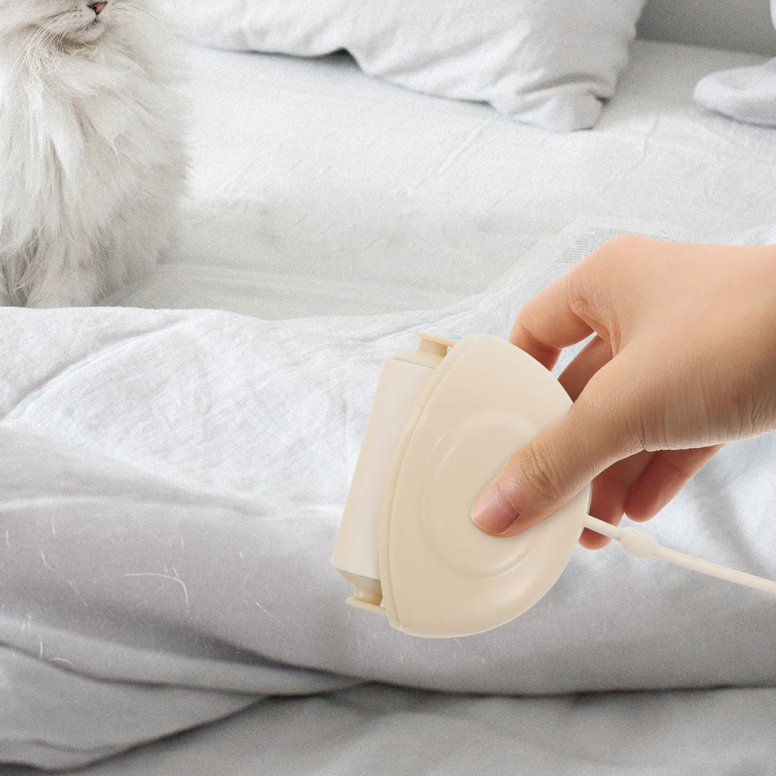 

Roller Mini Travel Size Reusable Compact Pet Hair Remover Clothes Cleaner Handbag Lint Roller Dog Accessories