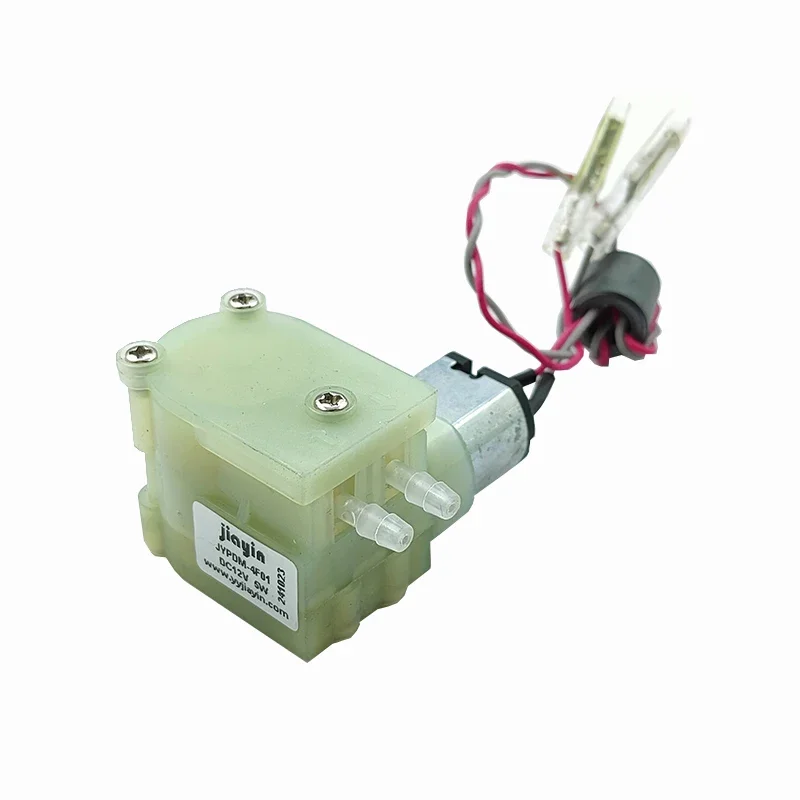 

JYPDM-4F01 DC 12V Mini Peristaltic Pump Small 030 Motor Dosing Pump with Micro Self-priming Suction for Liquid Flow Control