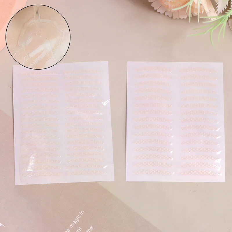 Pegatina Invisible para párpados, tiras para levantar los ojos de encaje, cinta para pestañas, cintas para párpados dobles, pegatinas adhesivas, cintas para los ojos, herramientas, accesorios de maquillaje