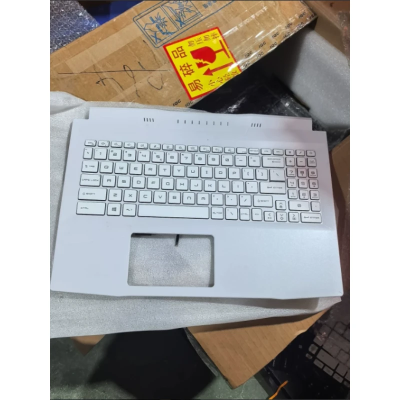 For MSI Katana GF66 MS-1581 MS-1582 C Cover Backlit Keyboard High Quality Replacement Used