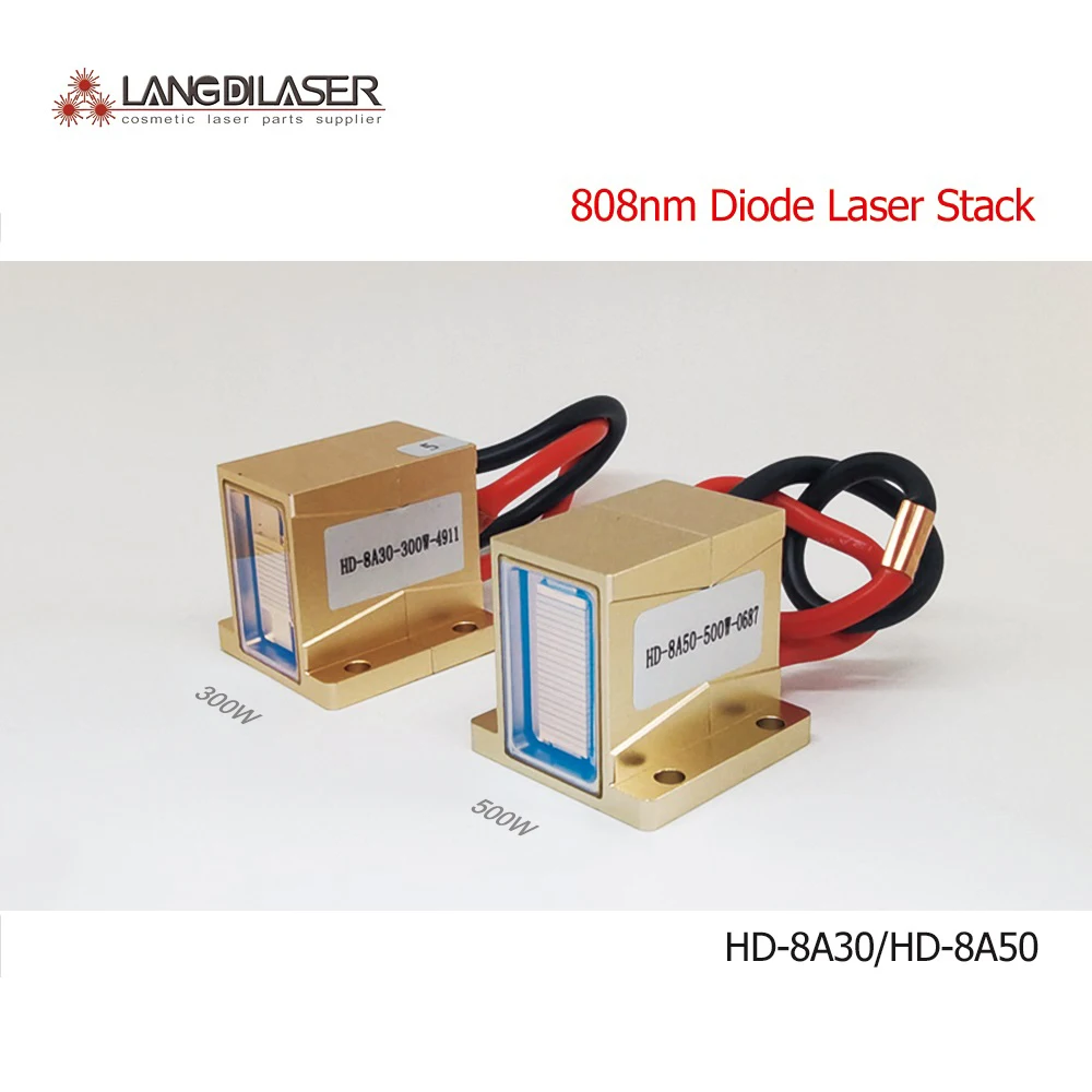 

HD-8A24 / HD-8A30 / HD-8A50 / 808nm Diode Laser Stack / As 5 bars And 10 Bars Inside / Warranty 10 Millions Times