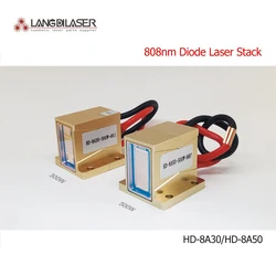 HD-8A24 / HD-8A30 / HD-8A50 / 808nm Diode Laser Stack / As 5 bars And 10 Bars Inside / Warranty 10 Millions Times