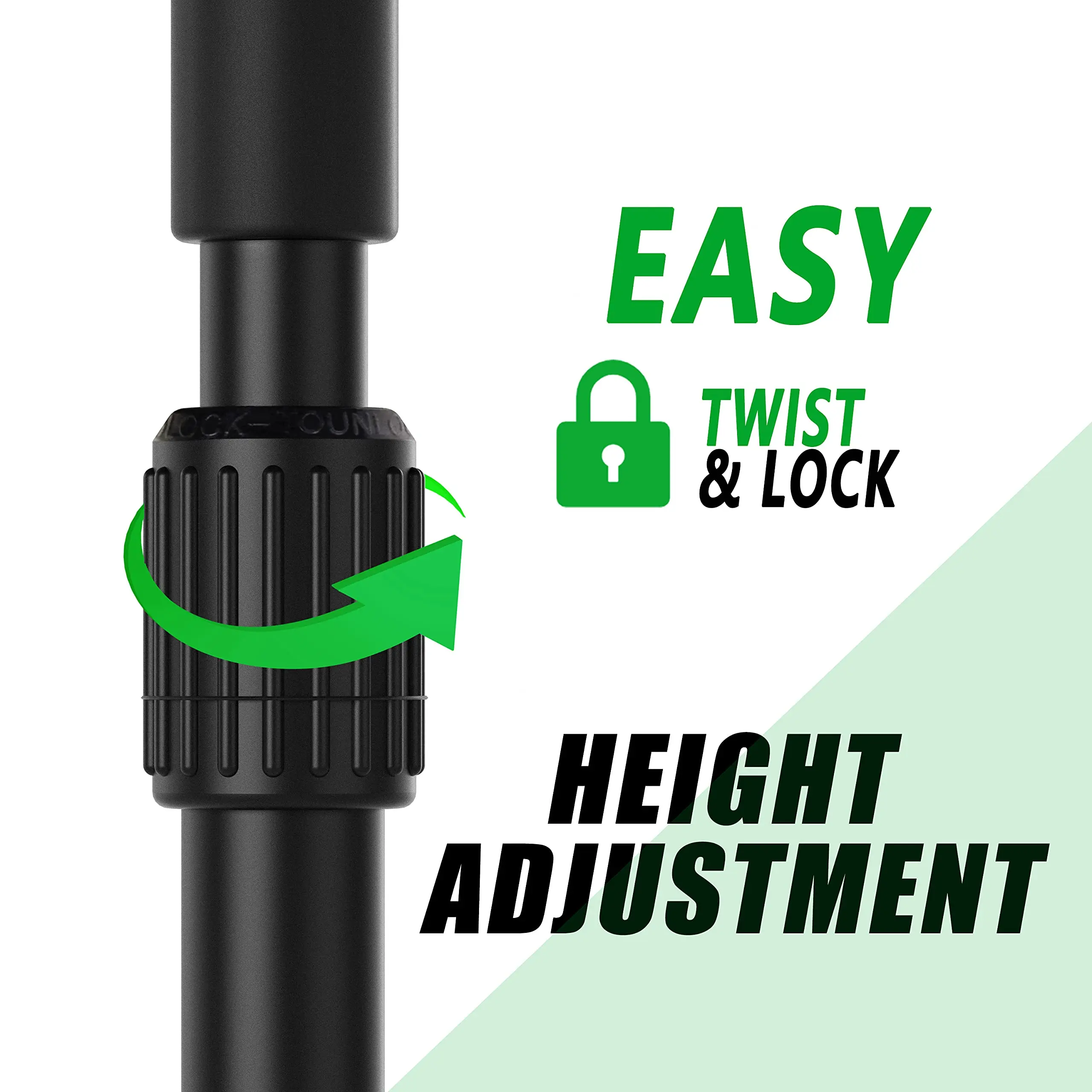 Hikeen Baseball Tees - Batting Tee with Portable Tripod Stand for Softball Hitting Training, Includes Carrying Bag