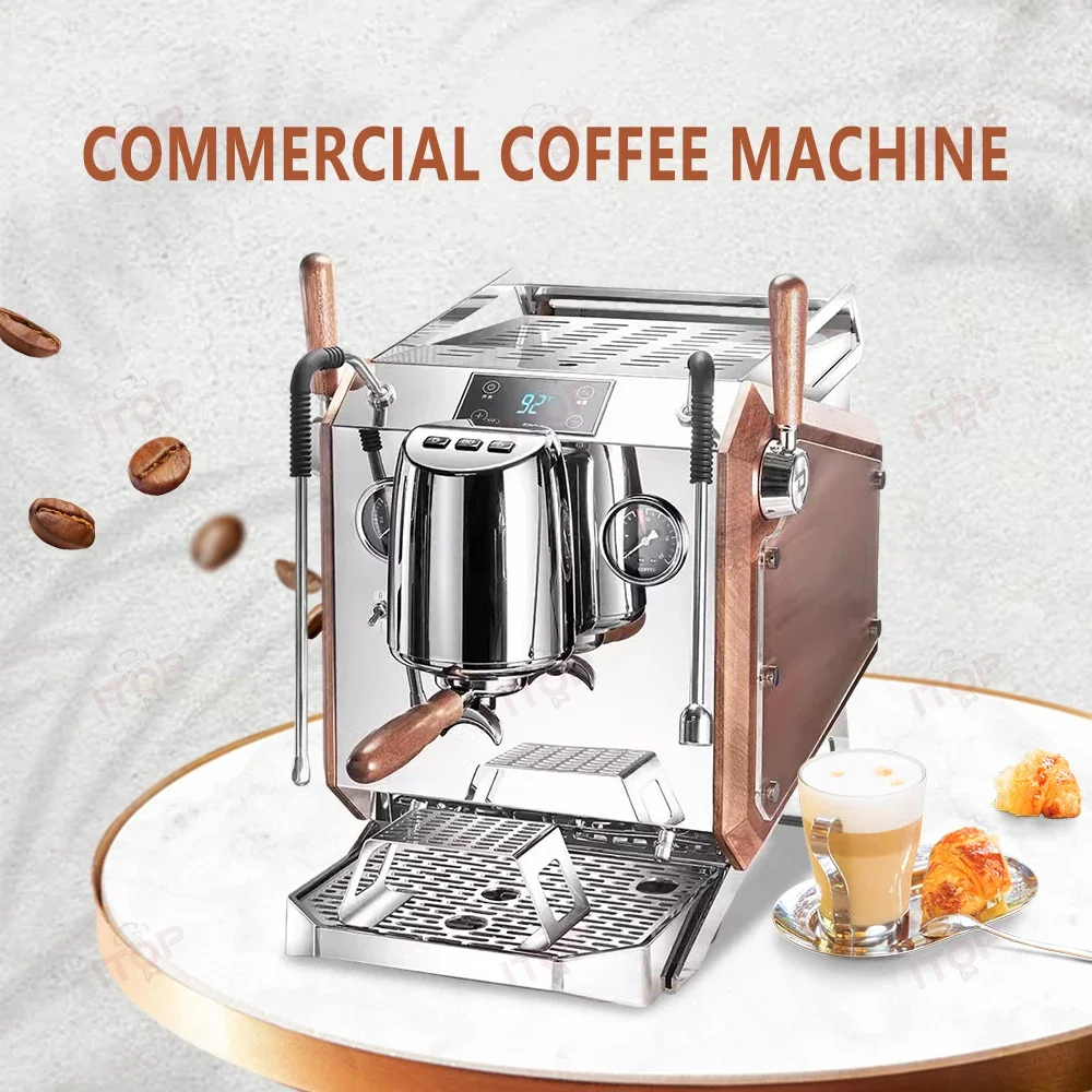 Hot Selling One Group Multi-function Semi Professional Espresso Coffee Machine With Milk Frother