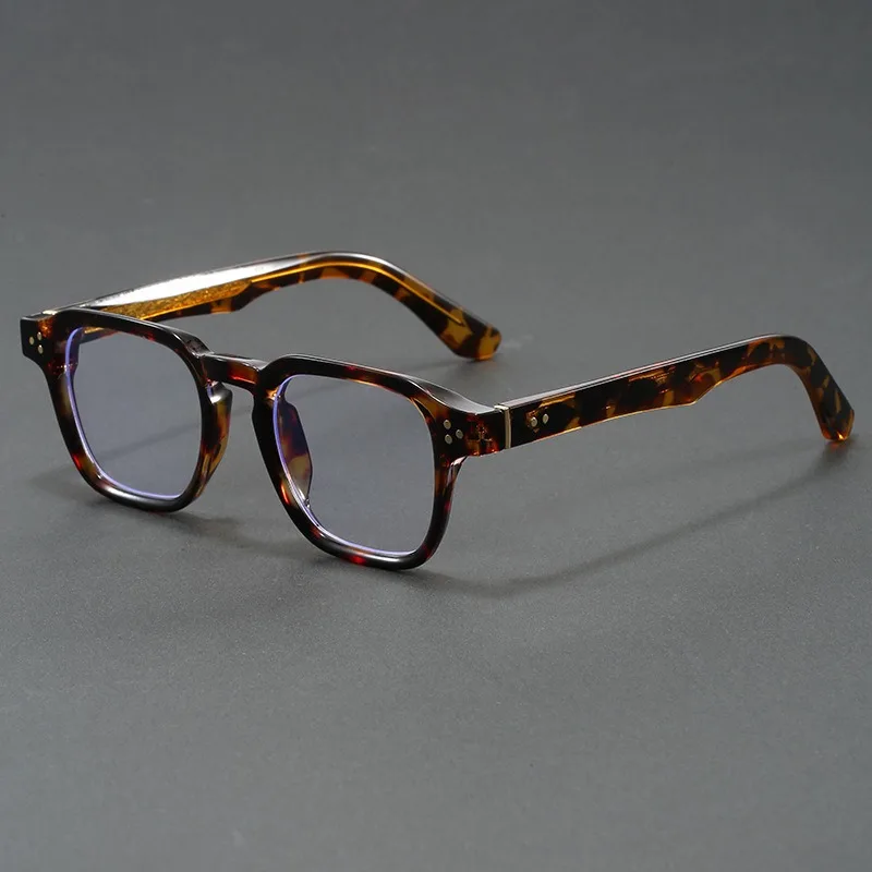 処方メガネ男性遠視近視老眼鏡抗青色光遮断光学眼鏡フレーム男性用 0 +25 +50