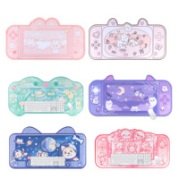 Kawaii Animals Desktop Keyboard Mouse Mats Large Gaming Mat Mousepad Switch PC Computer Laptop Office Table Desk Pad Protector