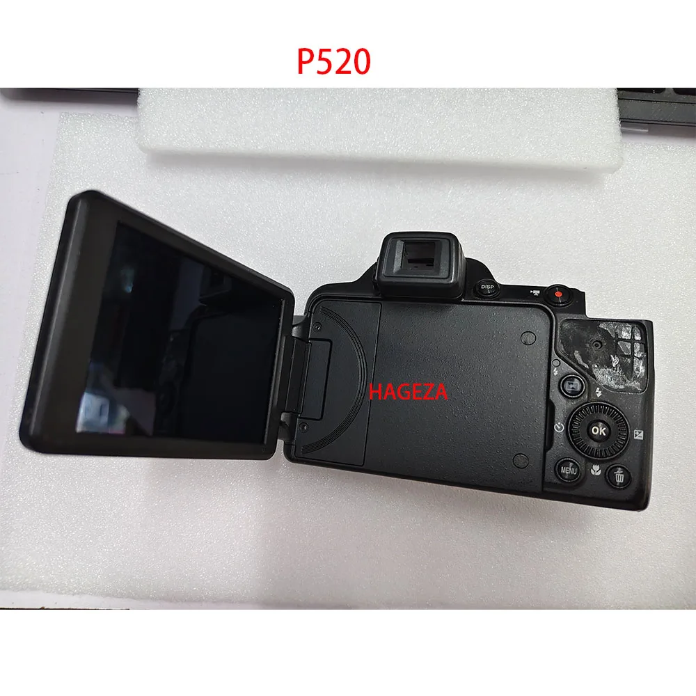 Детали камеры P520 Крышка с гибким валом и ключом с экраном дисплея, ЖК-кабель для крышки глаз для Nikon P520