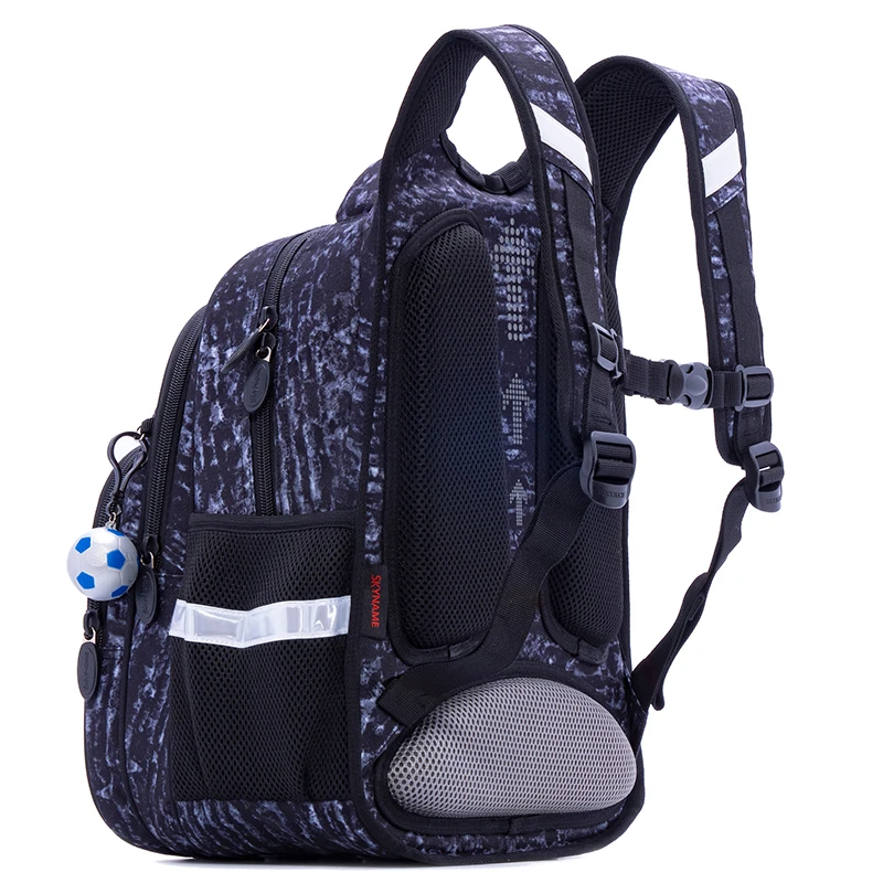 Mochilas de fútbol de dibujos animados para la escuela, Mochila ortopédica para niños, mochilas de nailon de alta calidad para niños, Mochila para