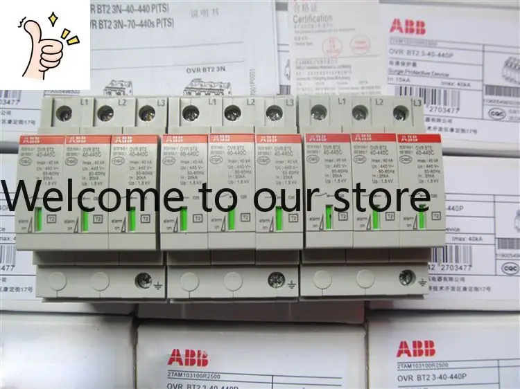 New Original ABB Surge Protector, OVR T1 25-440-50; 10071578