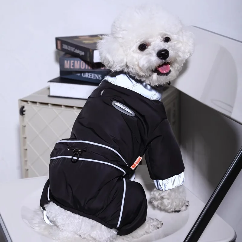 

Dog Clothes Winter Jacket Pet Teddy Small Dog Autumn Winter Puppy Cotton Coat Four-Legged Winter Warm Winter Style