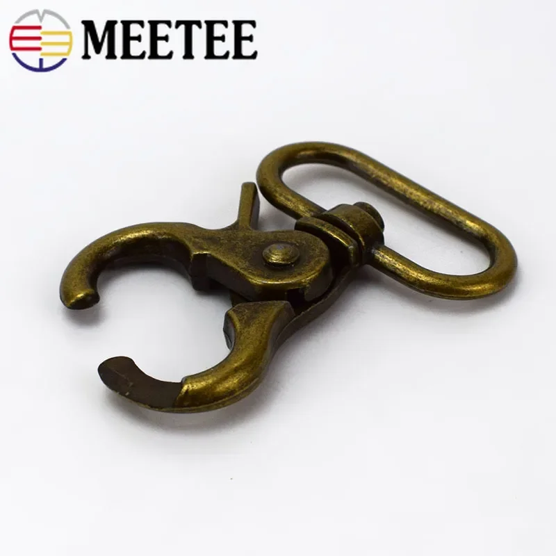 5/10/20 Pz 20-38mm Bronzo Fibbie In Metallo per Borsa Borsa Cinghia Catenacci Aragosta Borsa Girevole Trigger Moschettoni Accessori FAI DA TE