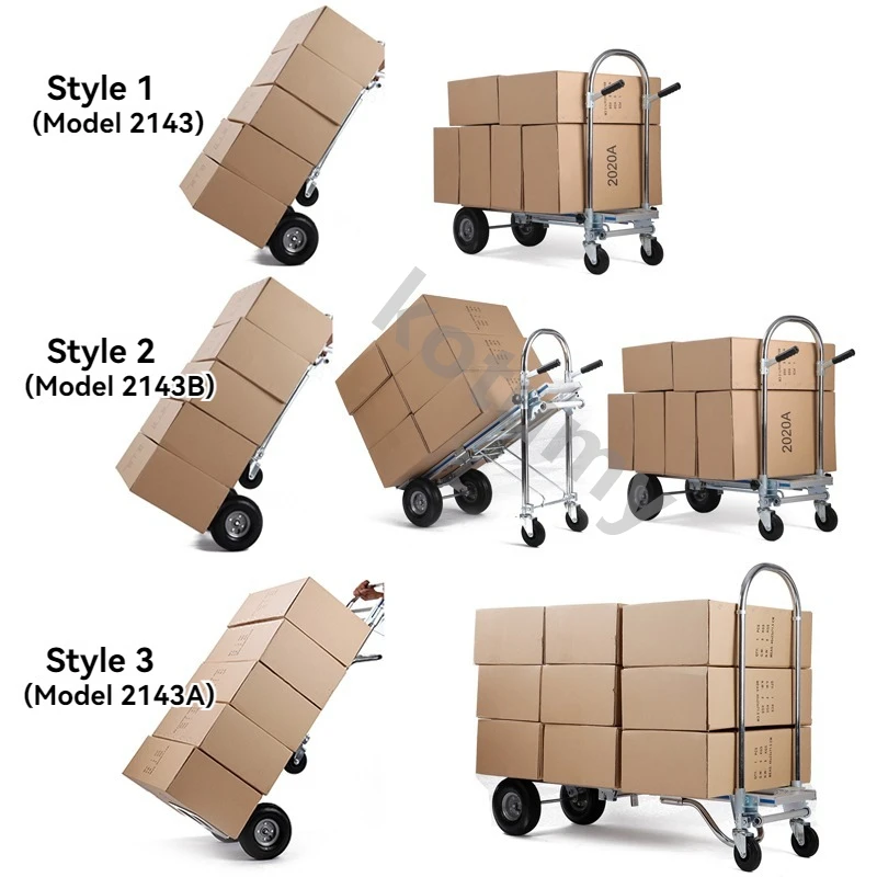 Folding Cart with Wheels Dolly Shopping Trolley Hand Truck Luggage Cart Folding Truck Camping Wagon Travel Cart