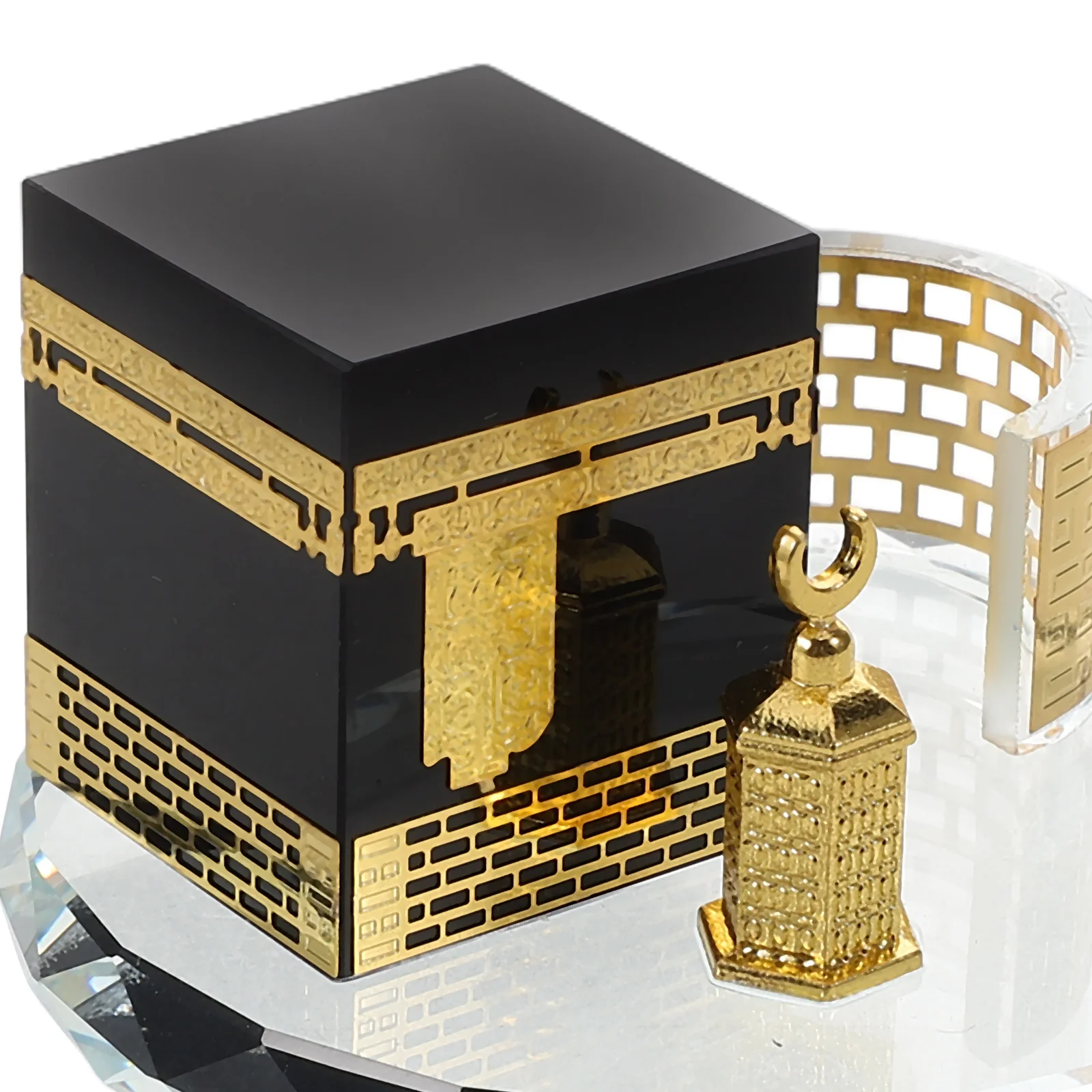 

Ornaments Islamic Home Decor Muslim Handicraft Crystal Model Style Travel