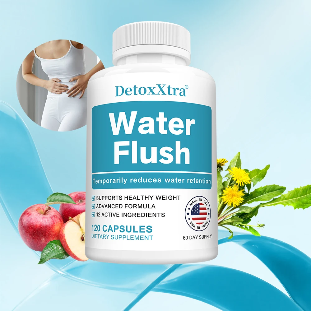 

Natural Diuretic Capsules, Reduce Bloating & Edema, Healthy Urination, Detox, Fluid Balance, Swollen Legs & Feet Support