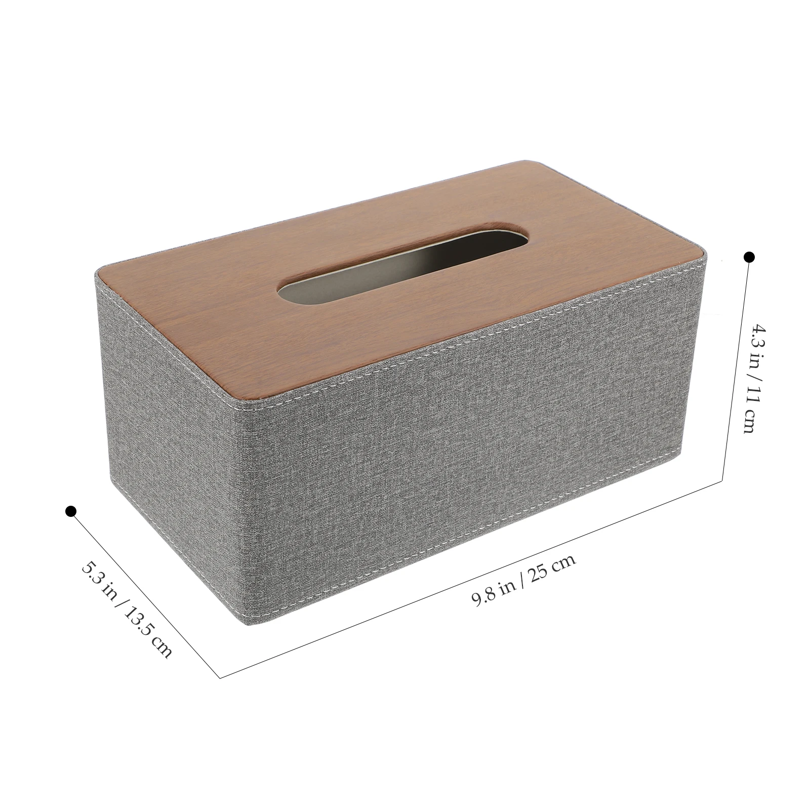 

Cloth-Patterned Tissue Box Vintage Organizer Office Home Bedroom Car Storage Container Dispenser Rectangle Holder Luxury