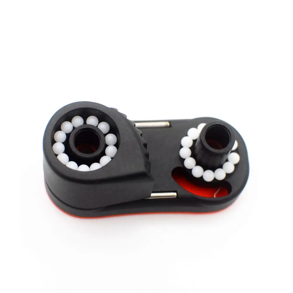 Durable Ball Bearings Nylon Rope Clamp with Leading Rings Marine Hardware Fast Entry Cam Cleat Kayak Boat Cleats