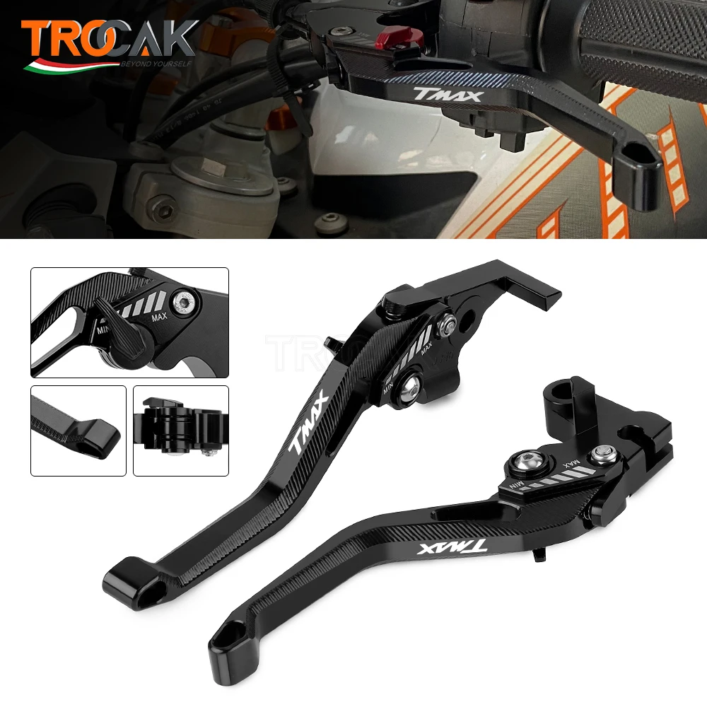 

For Yamaha T Max 530 Dx Tmax 530 Sx 2012-2019 T Max 500 Tmax 500 2008-2011 tmax 560 2020-2022 5D Short Brake Clutch Levers