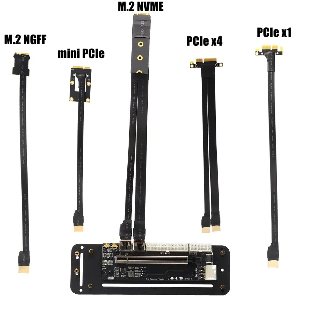Adaptador GPU Externo PCIe X4 25cm SPEEDIER