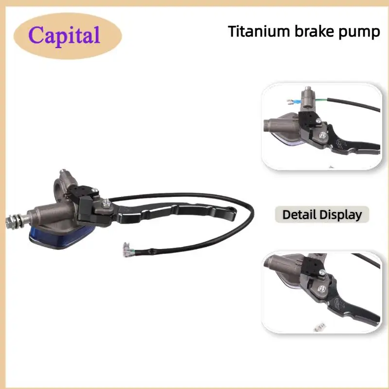 Véhicule électrique modifié frein à disque pompe supérieure droite moto pompe de frein à huile pompe hydraulique pour Zuma tortue roi pompe de frein