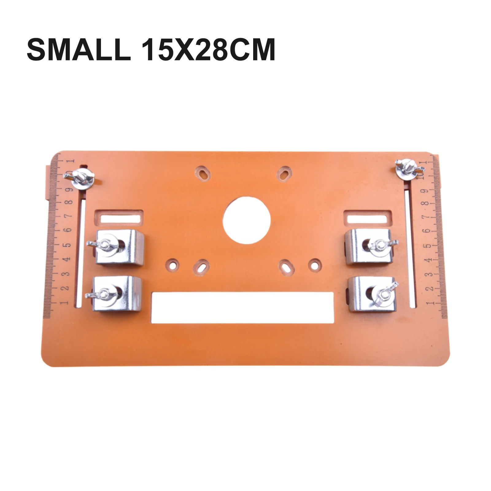Piastra di Base per taglierina 1pc piastra di guida in bachelite Base per sega piastra inferiore per guida regolabile accessorio per la lavorazione del legno parti di utensili elettrici