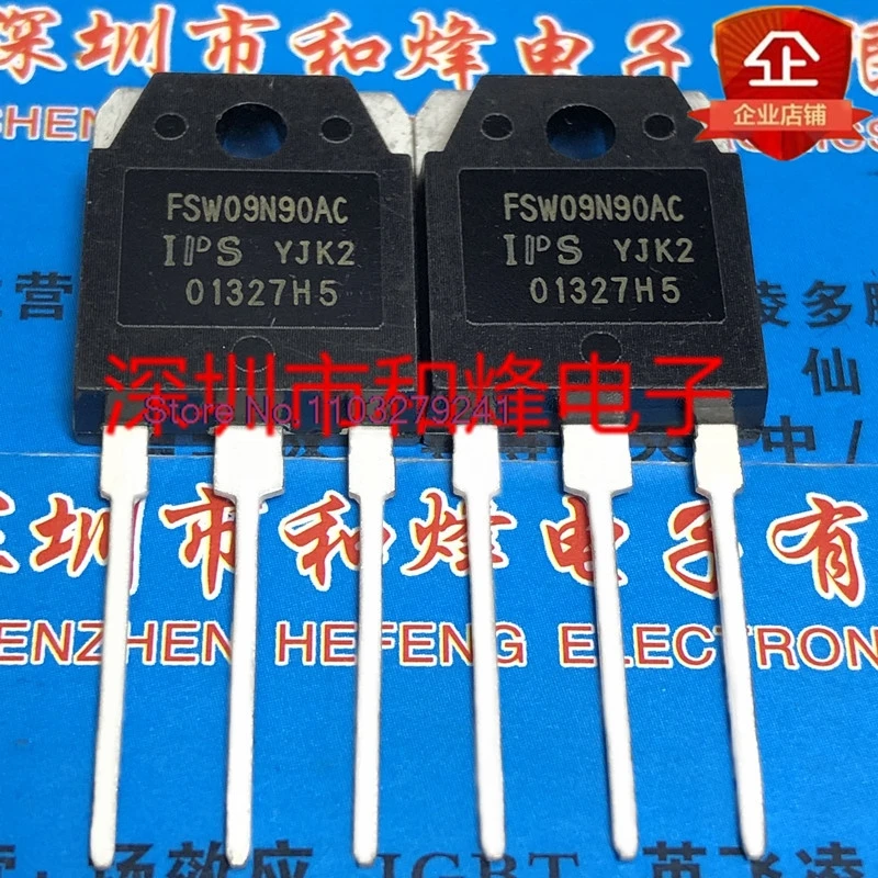 （5PCS/LOT）FSW09N90AC  TO-3P 900V 9A   
