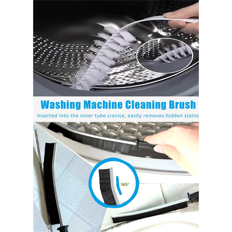 ABBP-Ersatz-Fusselfilter 4er-Pack für GE Profile Waschmaschine Trockner Combo-für GE WH01X35719 kompatibel inklusive Trockner-Entlüftungsbürste