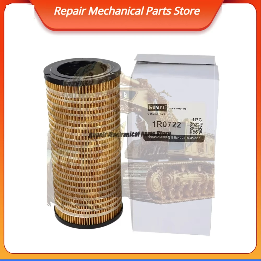 1r0722 1r-0722 Voor Graafmachine Bulldozer Loader Hydraulisch Filterelement 1r0722