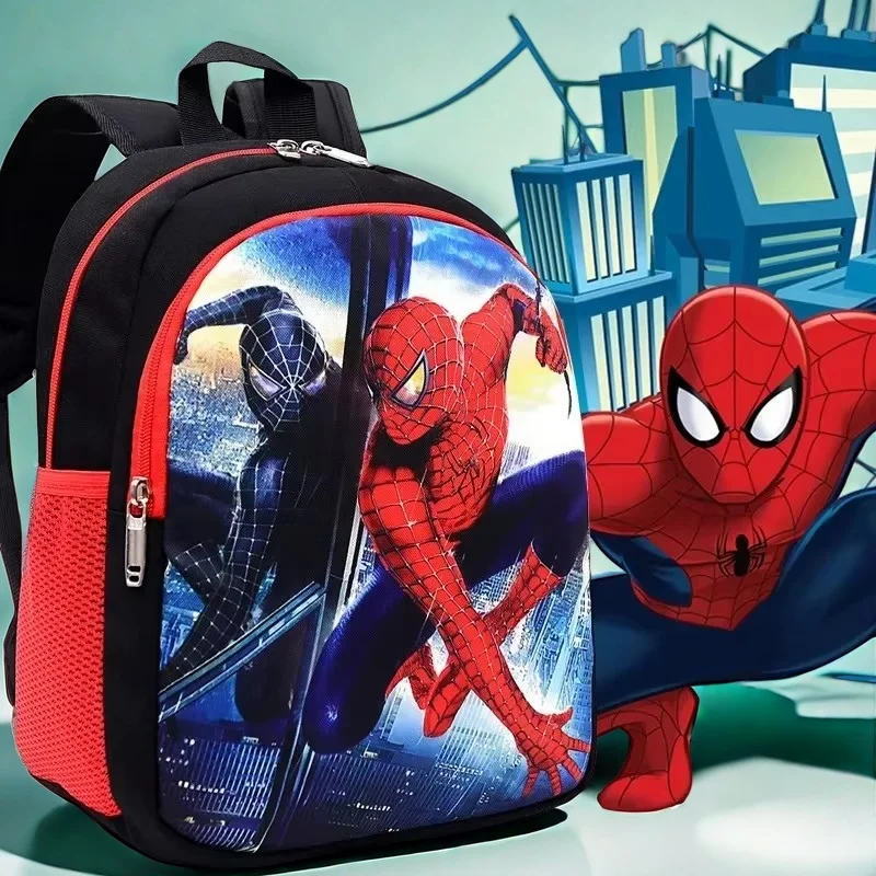 Bolsas de Marvel, mochila de Iron Man de Spider Man, mochila escolar de dibujos animados de Capitán América para niños, mochila escolar para niños, regalo