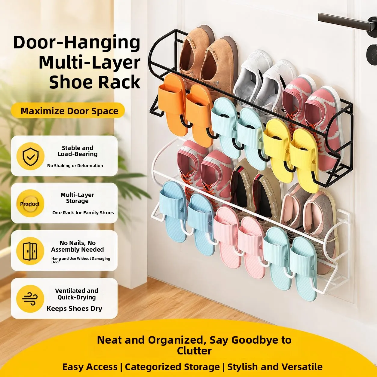 large-capacity-multi-layer-wall-mounted-shoe-rack-integrated-heavy-duty-durable-storage-organizer-carbon-steel-no-drilling-re