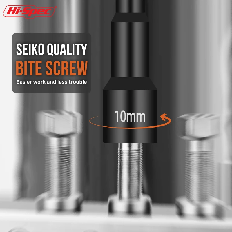 High Spec 107Pcs Super Strong Magnetic Core Impact Hex Screwdriver Bit  1/2\