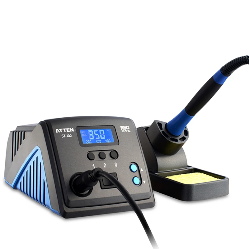 Lead-free anti-static welding station 100w constant temperature digital display high power maintenance electric soldering iron