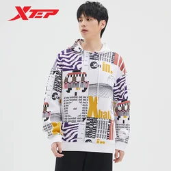 Xtep Pullover Hoodie For Men 2022 Winter Life Style Men's Sweatshirt Leisure Casual Sporty Fashion Outdoor Tops 978429930376