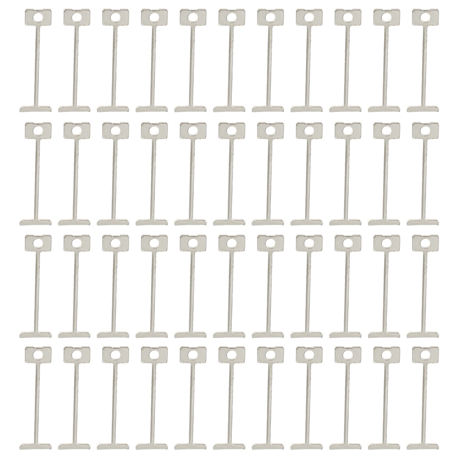 

100 Pcs Tile Leveler Steel Pin Needle Kits Reusable Not Hurt High Durability Stability Construction Parts Building Tools