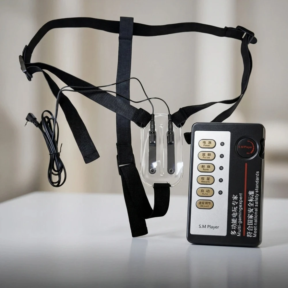 Wireless Remote Control Electro Thong Set for Women with Bipolar Pads, Discreet Tingling Stimulation, Adult Sex Toys Adult Game view 5