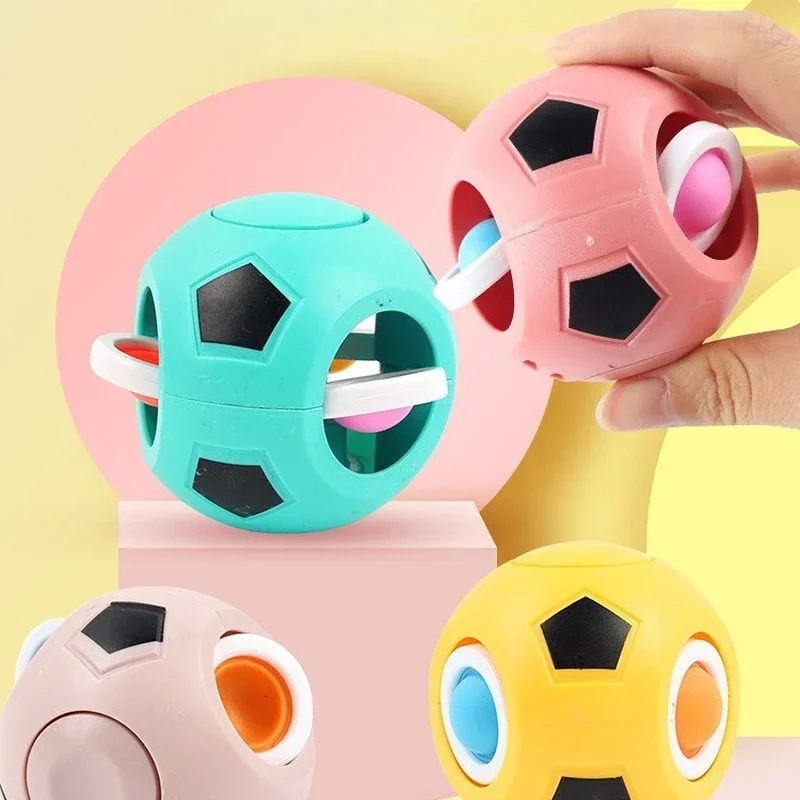 Fidget Spinner Toys Rainbow Ball Autism Vent Dzieci Dorośli Bańka dekompresyjna Zabawka antystresowa Zabawki antystresowe