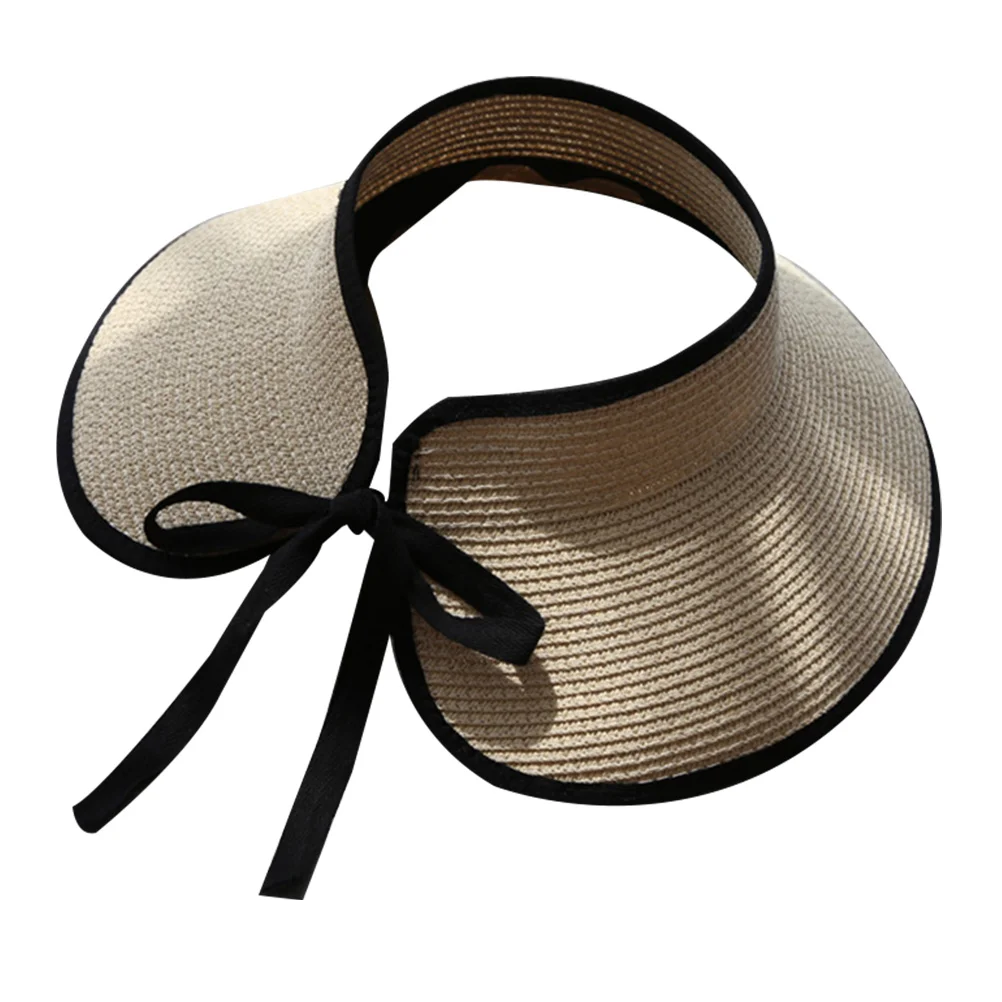 

Summer Straw Breathable UV Fashion Protection Outdoor Summer Straw Outdoor Activities Hat Fashion Sunshade Hat