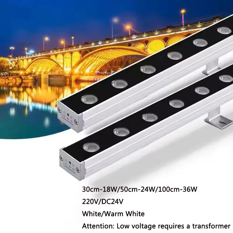 Led Wall Washer Light Outdoor Waterproof Sunproof Billboard Door Bridge Hotel Exterior Wall Project Lighting Outdoor Spotlights