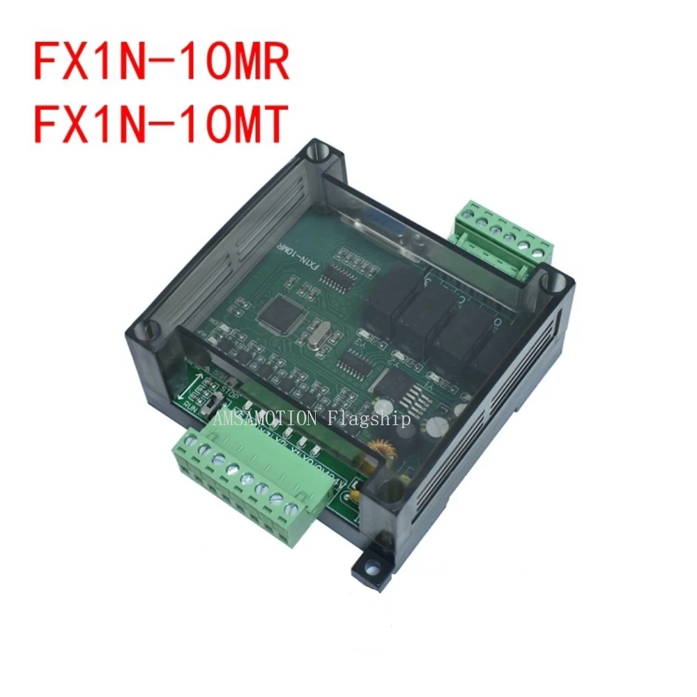 

Промышленная плата управления ПЛК FX1N, отечественный программируемый модуль FX1N-10MR/10MT с корпусом, простая версия контроллера