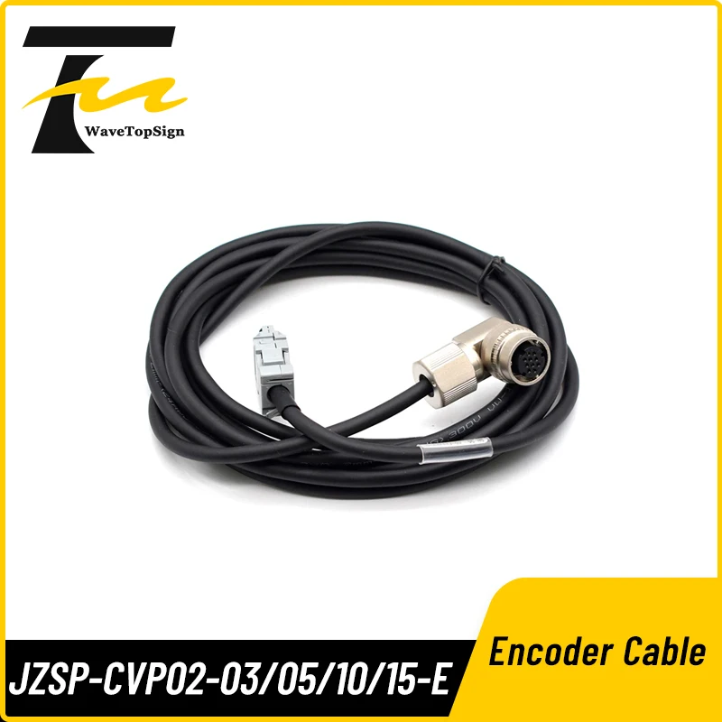

wavetopsign Servo Motor Encoder Cable JZSP-CVP02-03-E JZSP-CVP02-05-E JZSP-CVP02-08-E For YASKAWA SGMGV SGM7A 7G Serial
