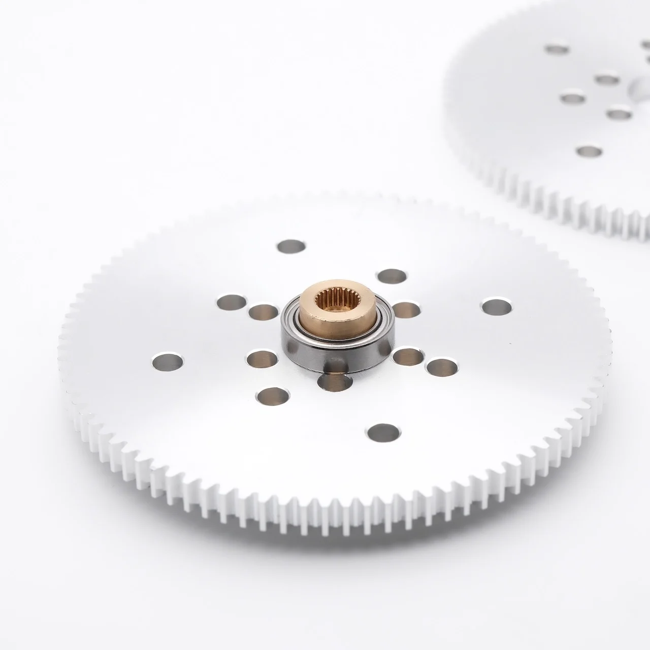 Standard 25T Servo Metal Steering Wheel/0.8M 90T 10x15x4 bearing DIY PTZ Robot Servo Arm Rotation Accessories DIY Parts